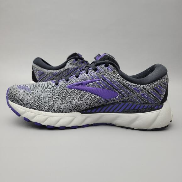 Brooks Adrenaline GTS 19 Purple Womens Size 11 Athletic Running Shoes Sneakers - Picture 3 of 12